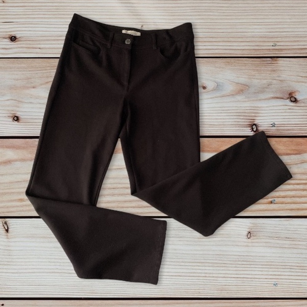 Talbots Black Relax pants Sz 8 Petite